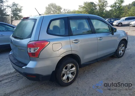2014 Subaru Forester 2.5I from USA, damaged, VIN JF2SJAAC8EH444127